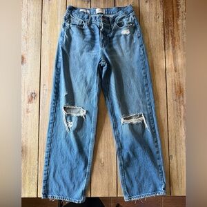 Universal Thread Distressed Straight Leg Jeans